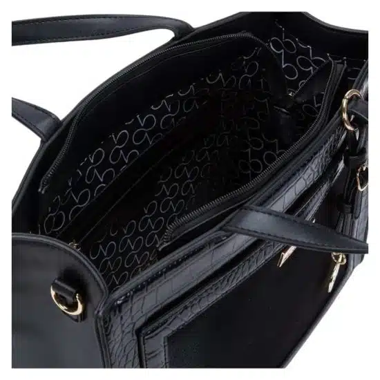 CARTERA DOS ASAS GRANDE CAR3217 NEGRO GACEL - Imagen 3