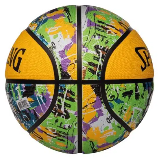 BALON BASQUETBOL N°7 GRAFFITI RUBBER VD-AM SZ7 SPALDING - Imagen 3