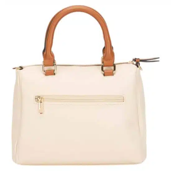 CARTERA DOS ASAS PEQUEÑA CAR3185 OFF WHITE GACEL - Imagen 2