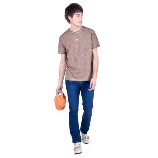 JEANS HOMBRE STRAIGHT BASIC CINCO BOLSILLO L33 ELLUS - Imagen 5