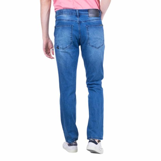 JEANS HOMBRE SLIM BLUE FIVE POCKETS BASIC L26 ELLUS - Imagen 2
