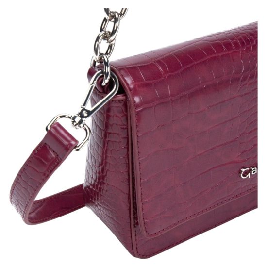 CARTERA RETRO CON TAPA GRANDE CAR3189 BURDEO GACEL - Imagen 5