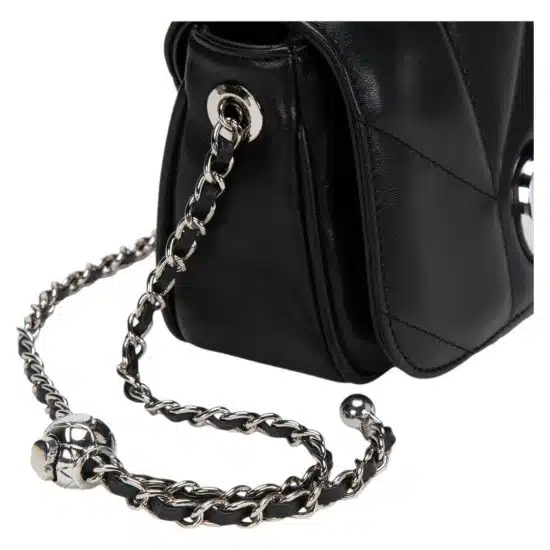 CARTERA RETRO CON TAPA CAR3235 NEGRO GACEL - Imagen 3