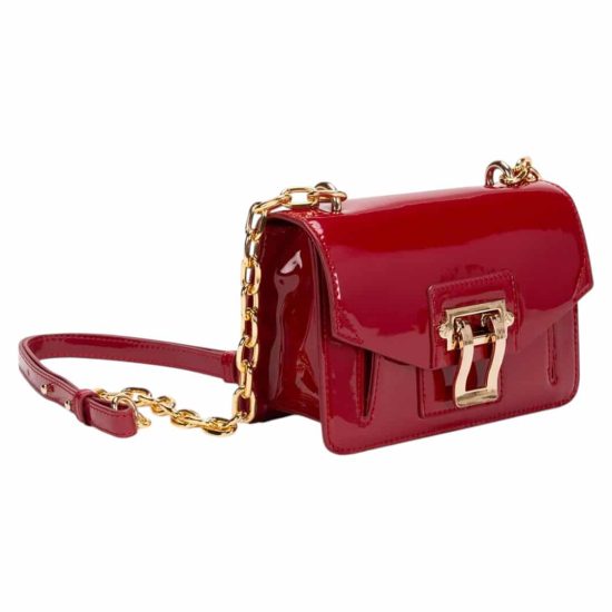 CARTERA RETRO CON TAPA PEQUEÑA CAR3168 BURDEO GACEL - Imagen 5