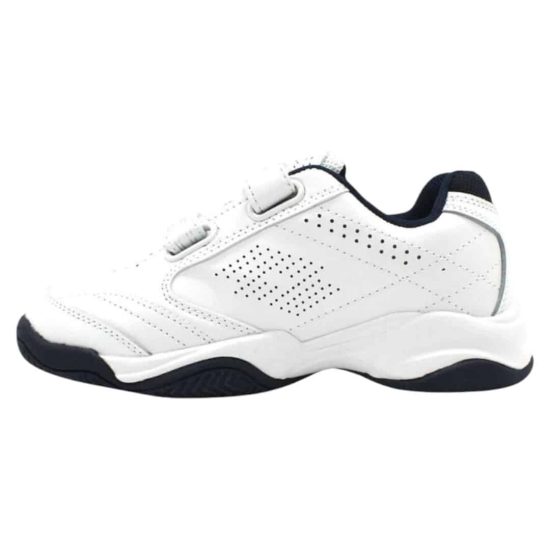Zapatillas Escolar Infantil Court S Blanco-Azul Lotto - Imagen 2