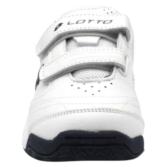 Zapatillas Escolar Infantil Court S Blanco-Azul Lotto - Imagen 3