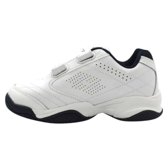 ZAPATILLA ESCOLAR JUVENIL COURT S BLANCO/AZUL LOTTO - Imagen 2