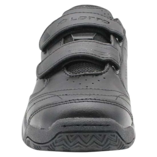 ZAPATILLA ESCOLAR JUVENIL COURT S NEGRO LOTTO - Imagen 3