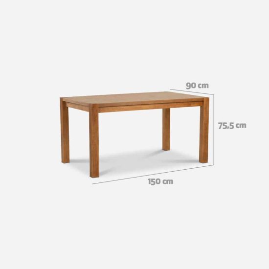 JUEGO COMEDOR PHOENIX RECTANGULAR 6 SILLAS CIC - Imagen 3