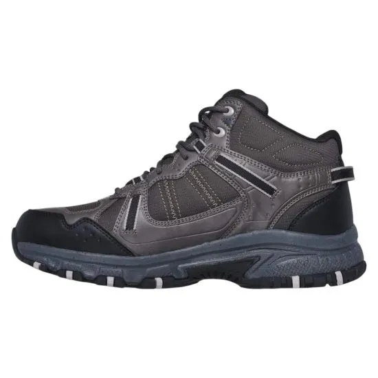 BOTIN OUTDOOR HOMBRE HILLCREST BR-BK SKECHERS - Imagen 3