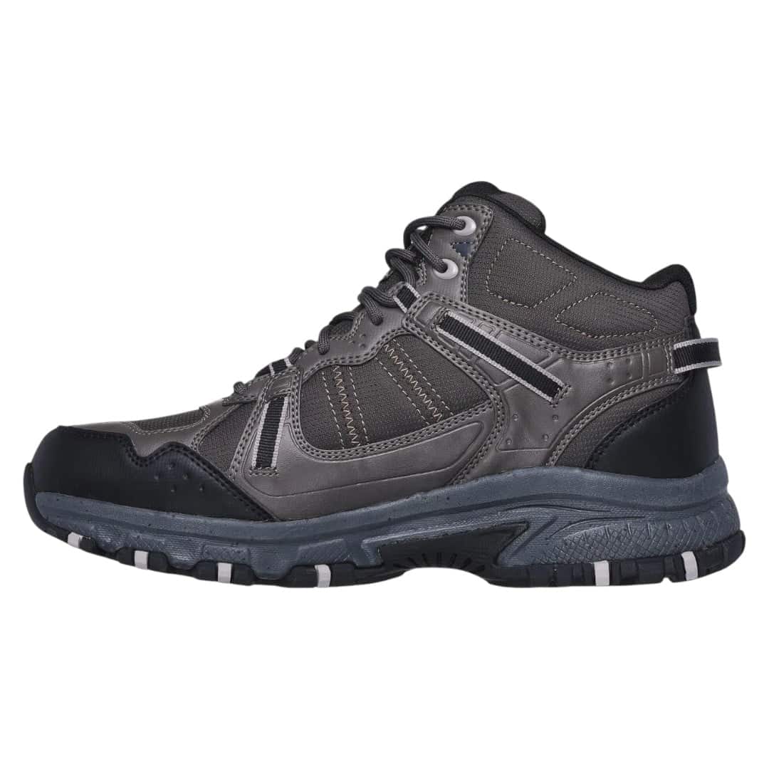 BOTIN OUTDOOR HOMBRE HILLCREST BR-BK SKECHERS - Imagen 3