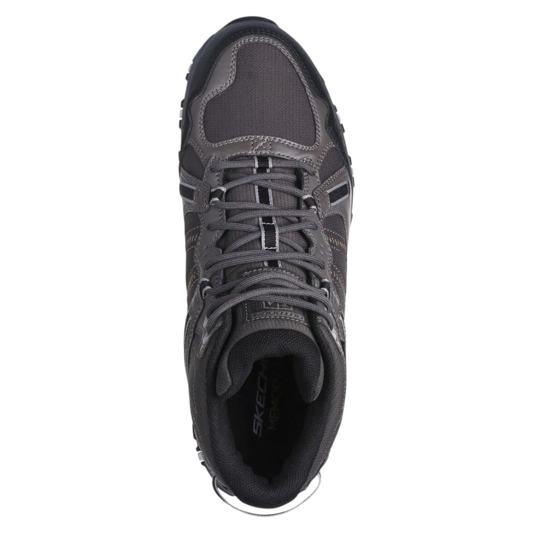 BOTIN OUTDOOR HOMBRE HILLCREST BR-BK SKECHERS - Imagen 5