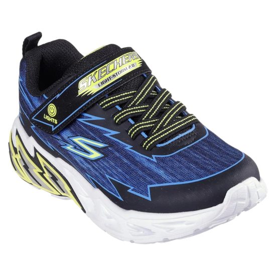 ZAPATILLA JUVENIL LIGHT STORM 2.0 BK-BL SKECHERS - Imagen 2