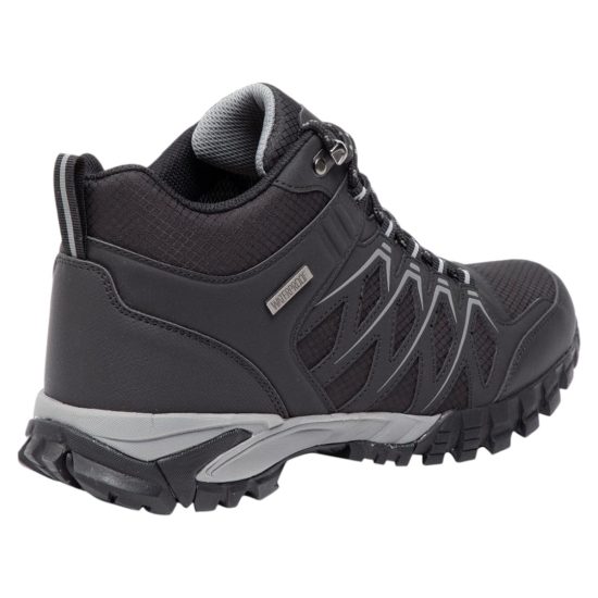 BOTIN HOMBRE PRO VILLARRICA NEGRO GUANTE - Imagen 2