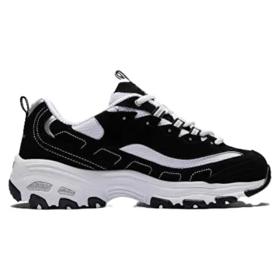 Zapatilla Mujer D’Lites-Biggest Fan BK-WH Skechers