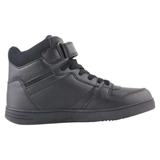 Zapatillas Escolar Juvenil Skate Negro Lotto