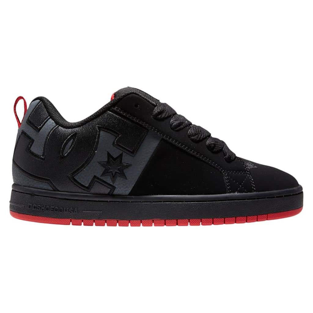 ZAPATILLA HOMBRE COURT GRAFFIK BLACK-RED DC