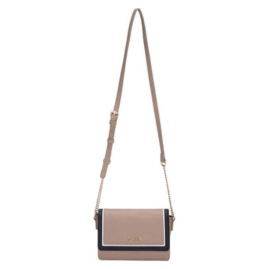 CARTERA RETRO CON TAPA CAR3170 TAUPE GACEL