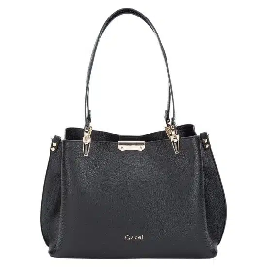 CARTERA DOS ASAS GRANDE CAR3174 NEGRO GACEL