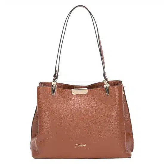 CARTERA DOS ASAS GRANDE CAR3175 TOSTADO GACEL