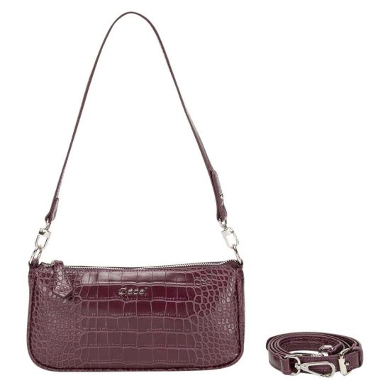 CARTERA BANDOLERA PEQUEÑA CAR3197 GUINDA GACEL