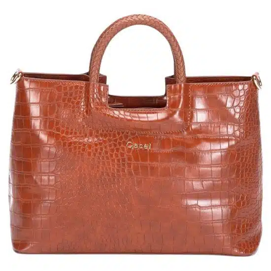 CARTERA DOS ASAS MEDIANA CAR3201 TOSTADO GACEL