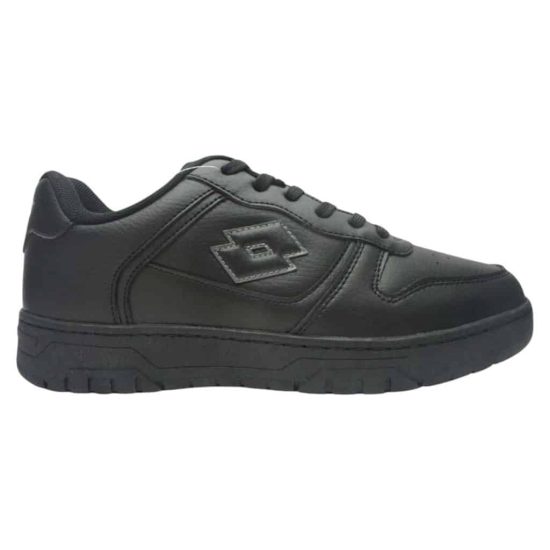 ZAPATILLA ESCOLAR JUVENIL VENETO NEGRO LOTTO