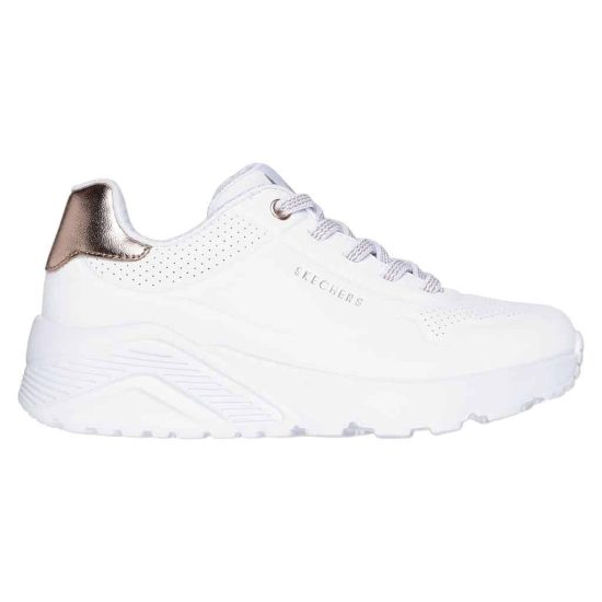 ZAPATILLA NIÑA UNO LITE-METALIC MODE WH SKECHERS