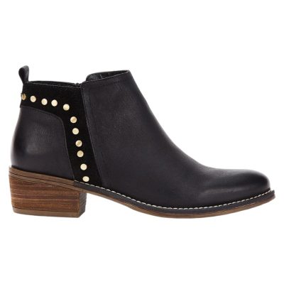 BOTIN MUJER ENVEJECIDO GINA NEGRO GACEL