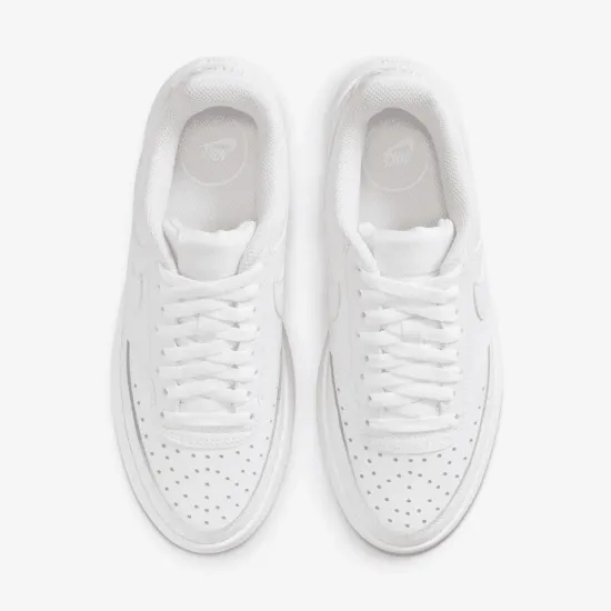 Zapatilla Mujer Court Vision Alta White Nike - Imagen 2