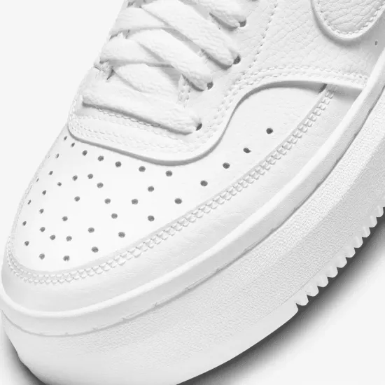 Zapatilla Mujer Court Vision Alta White Nike - Imagen 7