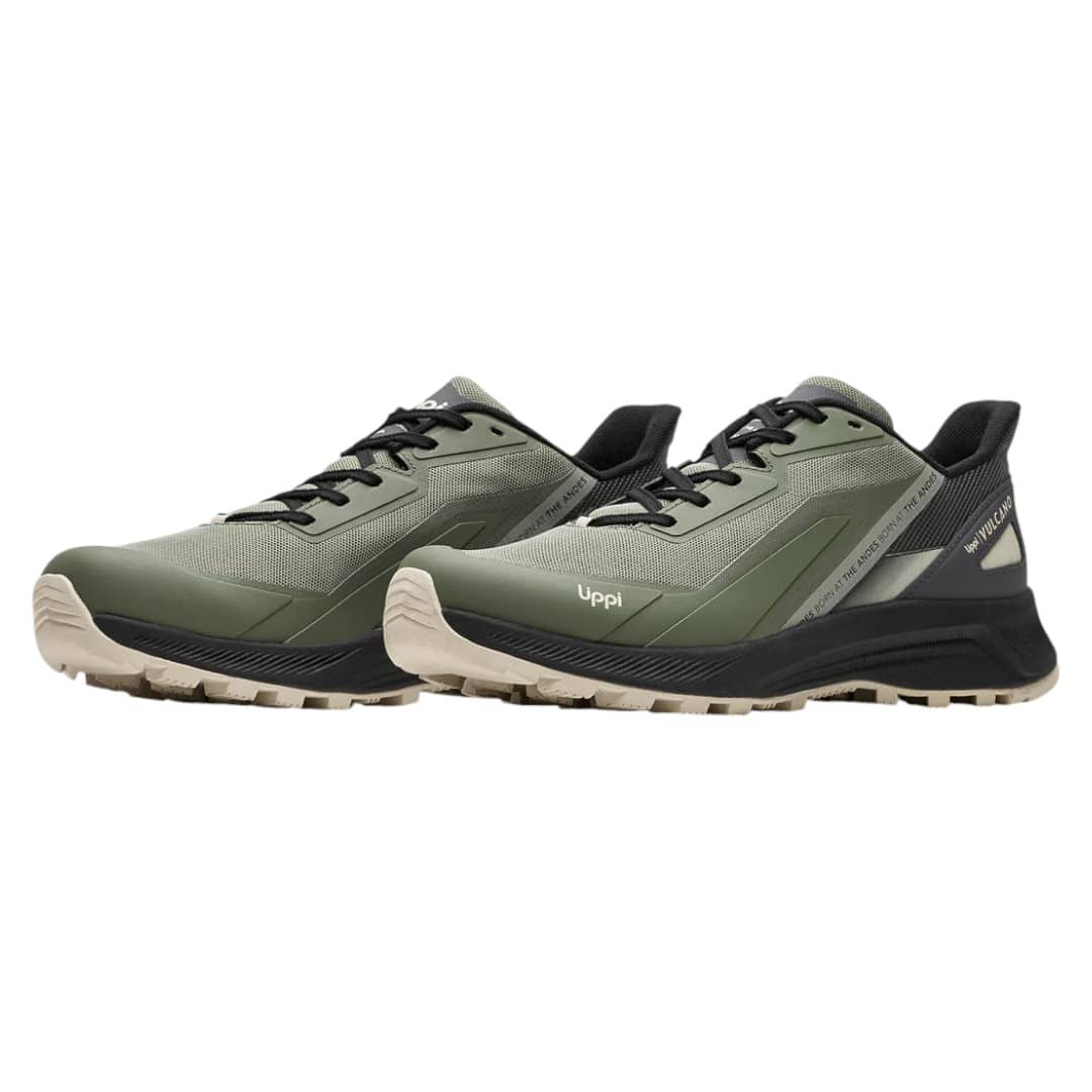 Zapatilla Hombre Moon Trail Verde Musgo Lippi - Imagen 5