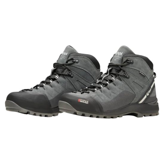 Botin Hombre Bravo Mid Grafito Negro Lippi - Imagen 3