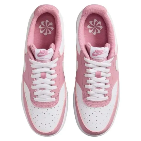 ZAPATILLA MUJER COURT VISION LOW NN PINK/WHITE NIKE - Imagen 4