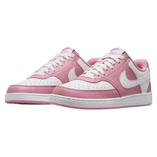 ZAPATILLA MUJER COURT VISION LOW NN PINK/WHITE NIKE - Imagen 6