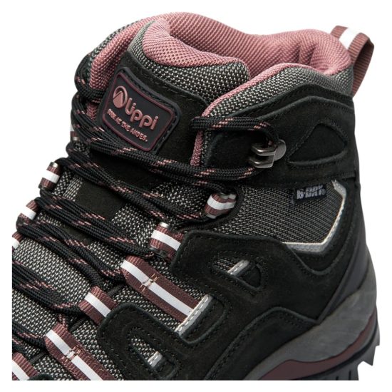 Botin Mujer Puelo CS Hi Negro Uva Lippi - Imagen 7