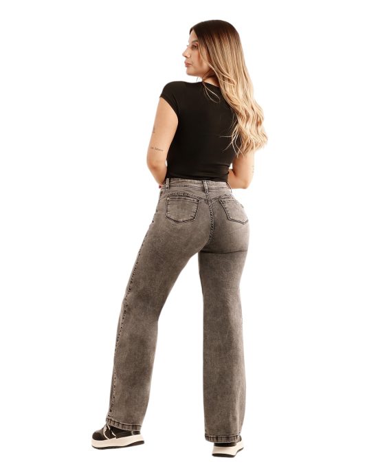 JEANS BARCELONA GREY WIDE LEG DIVINE - Imagen 2