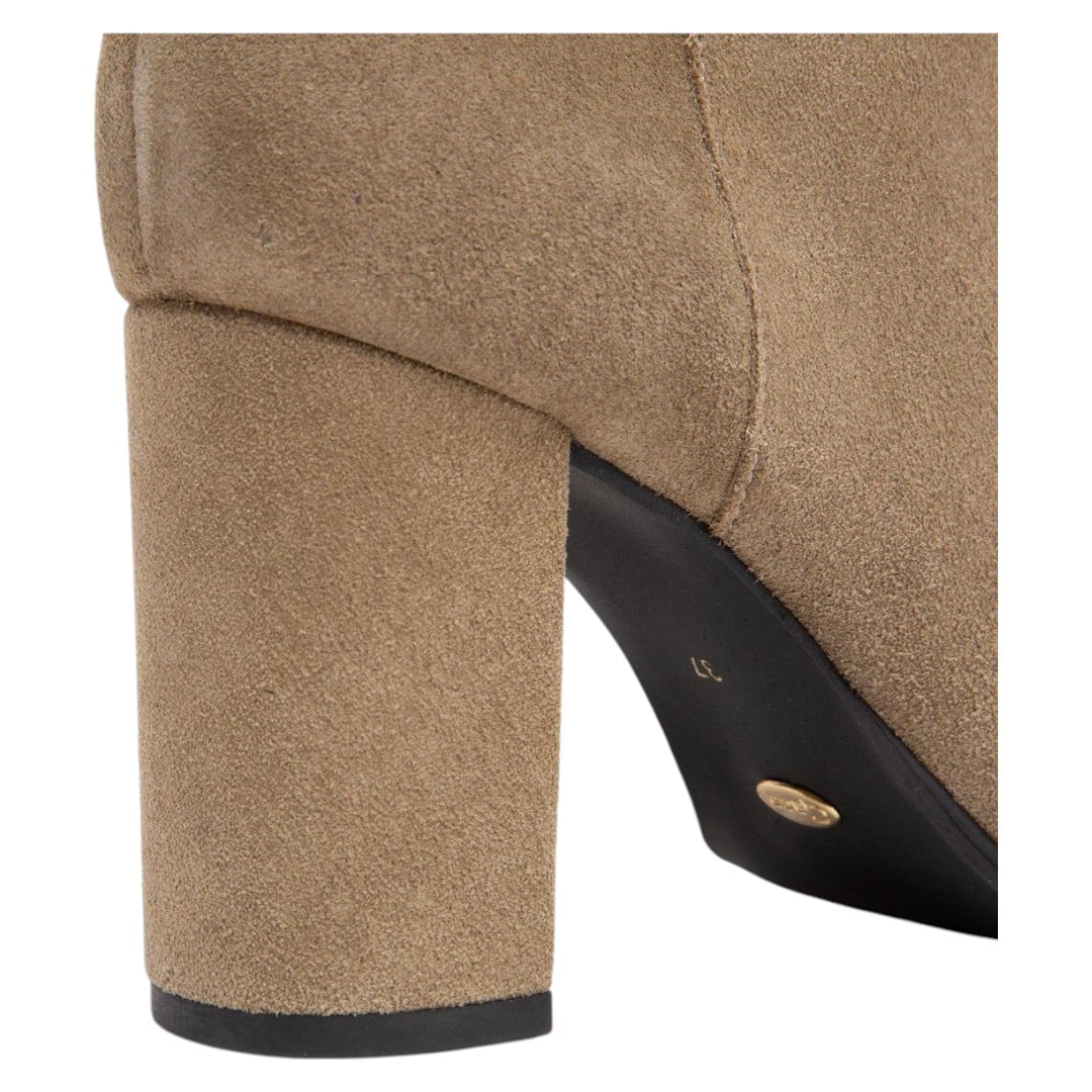 BOTIN MUJER CASSIDY GAMUZON TAUPE GACEL - Imagen 4