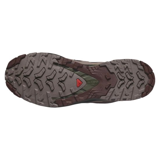 ZAPATILLA XA PRO 3D V9 GORE TEX BLACK COFFEE RUM RAISIN OLIVE NIGHT SALOMON - Imagen 4