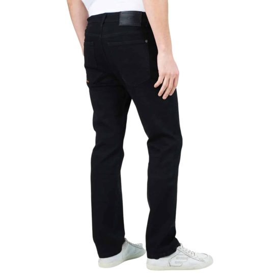 JEANS HOMBRE STRAIGHT TIRO LARGO BLACK ELLUS - Imagen 3