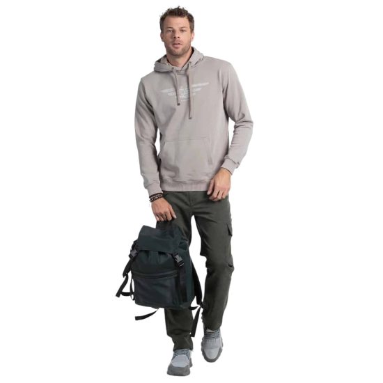 Pantalon Hombre Cargo tiro alto verde musgo Ellus - Imagen 3