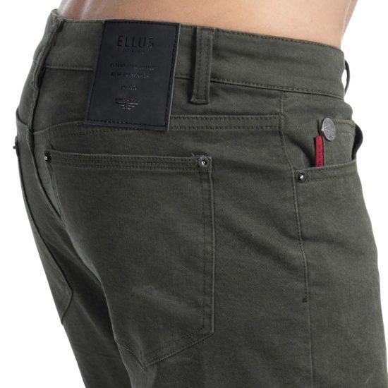Pantalon Hombre Cargo tiro alto verde musgo Ellus - Imagen 5