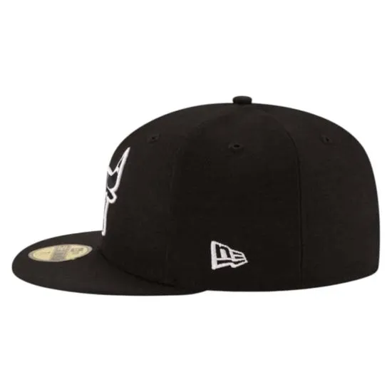 Gorro 59Fifty Chicago Bulls NBA Clásicos Black - Imagen 2