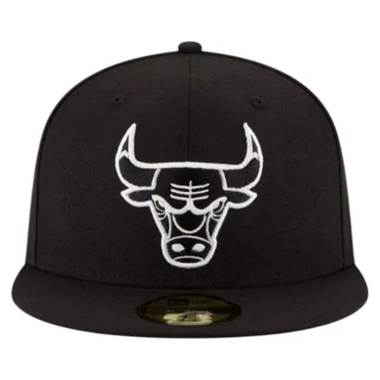 Gorro 59Fifty Chicago Bulls NBA Clásicos Black - Imagen 3