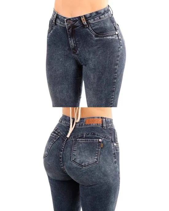 JEANS RECTO DIVINE CLARA BLUE - Imagen 3