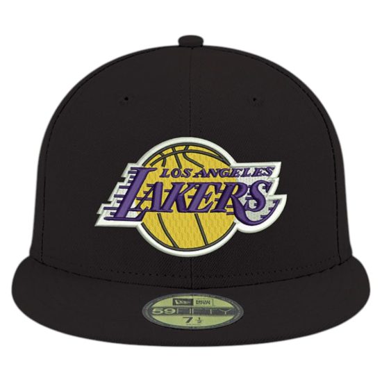 Gorro Los Angeles Lakers NBA 59Fifty Black New Era - Imagen 2