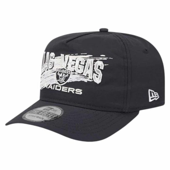 Gorro Las Vegas Raiders Throwback Brush Black New Era - Imagen 4