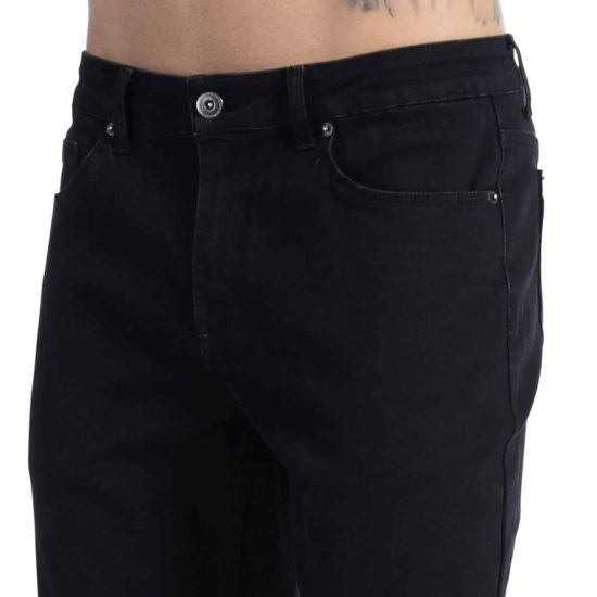 Pantalon Hombre Straight Tiro Alto negro Ellus - Imagen 3