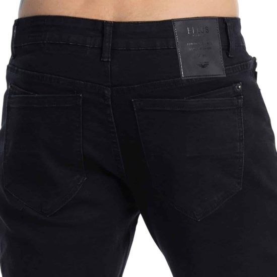 Pantalon Hombre Straight Tiro Alto negro Ellus - Imagen 4