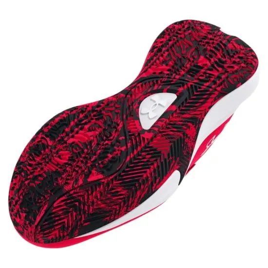 Zapatilla Niño Basketball Lockdown 7 Red Under Armour - Imagen 3